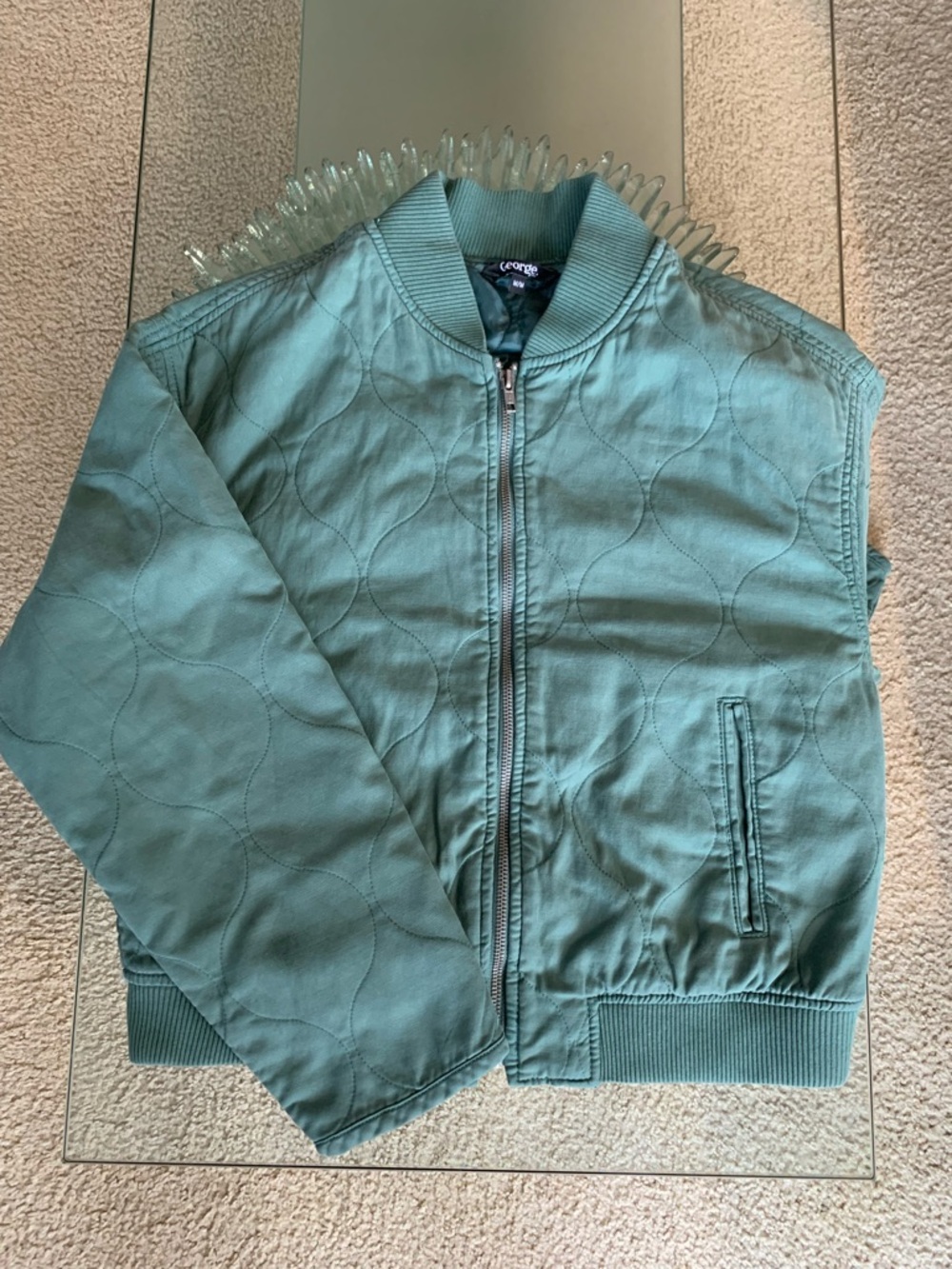 💜 George Green Zip Jacket